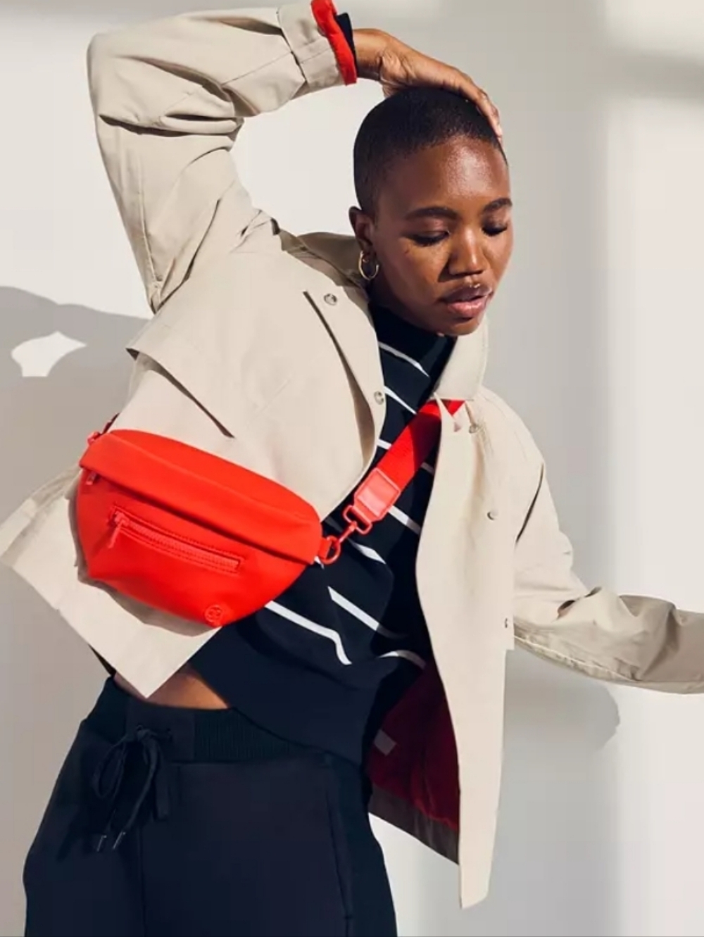 CALIA Journey Belt Bag In Fresh Red, NWT